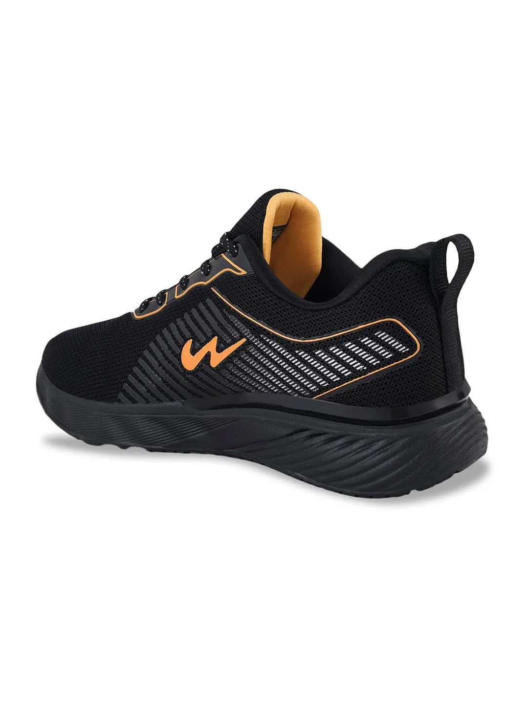 VINCENT Black Men's Sports Shoes sold by Campus Shoes product image thumbnail 3