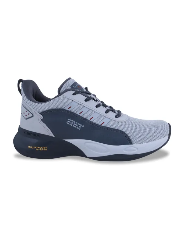 TERMINATOR N Grey Men's Running Shoes sold by Campus Shoes