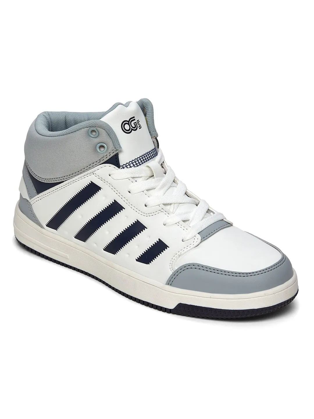 OG-26 White Men's Sneakers sold by Campus Shoes product image thumbnail 2