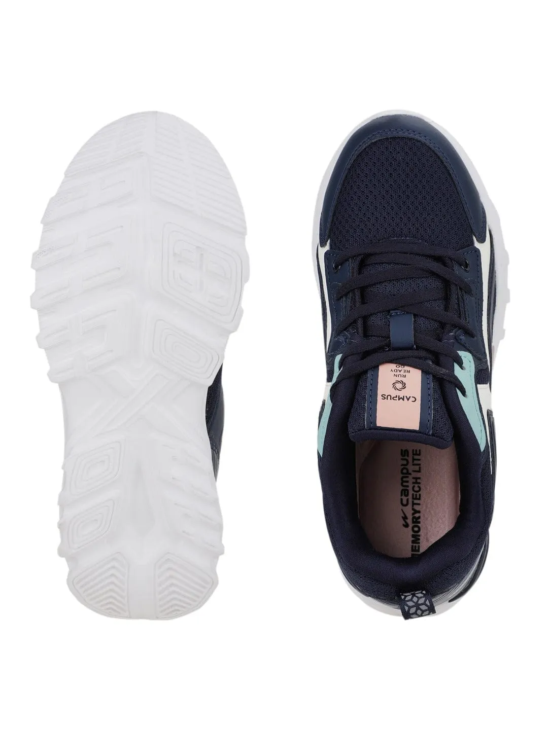 BIRDIE Navy Women's Sneakers sold by Campus Shoes product image thumbnail 5