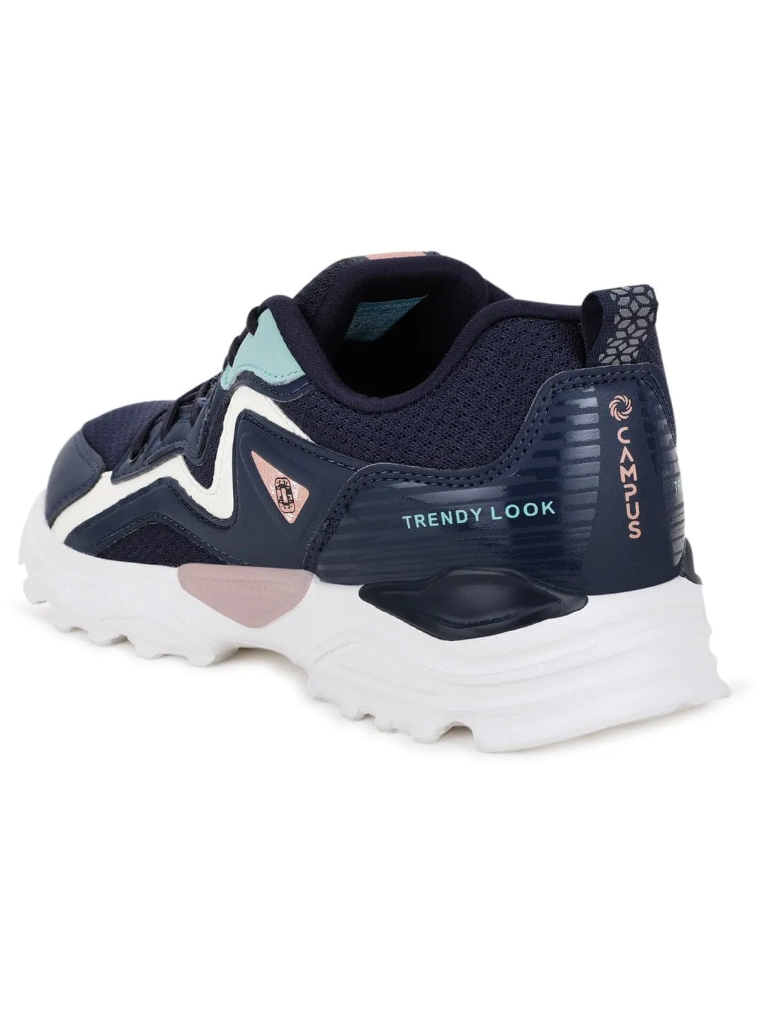 BIRDIE Navy Women's Sneakers sold by Campus Shoes product image thumbnail 3
