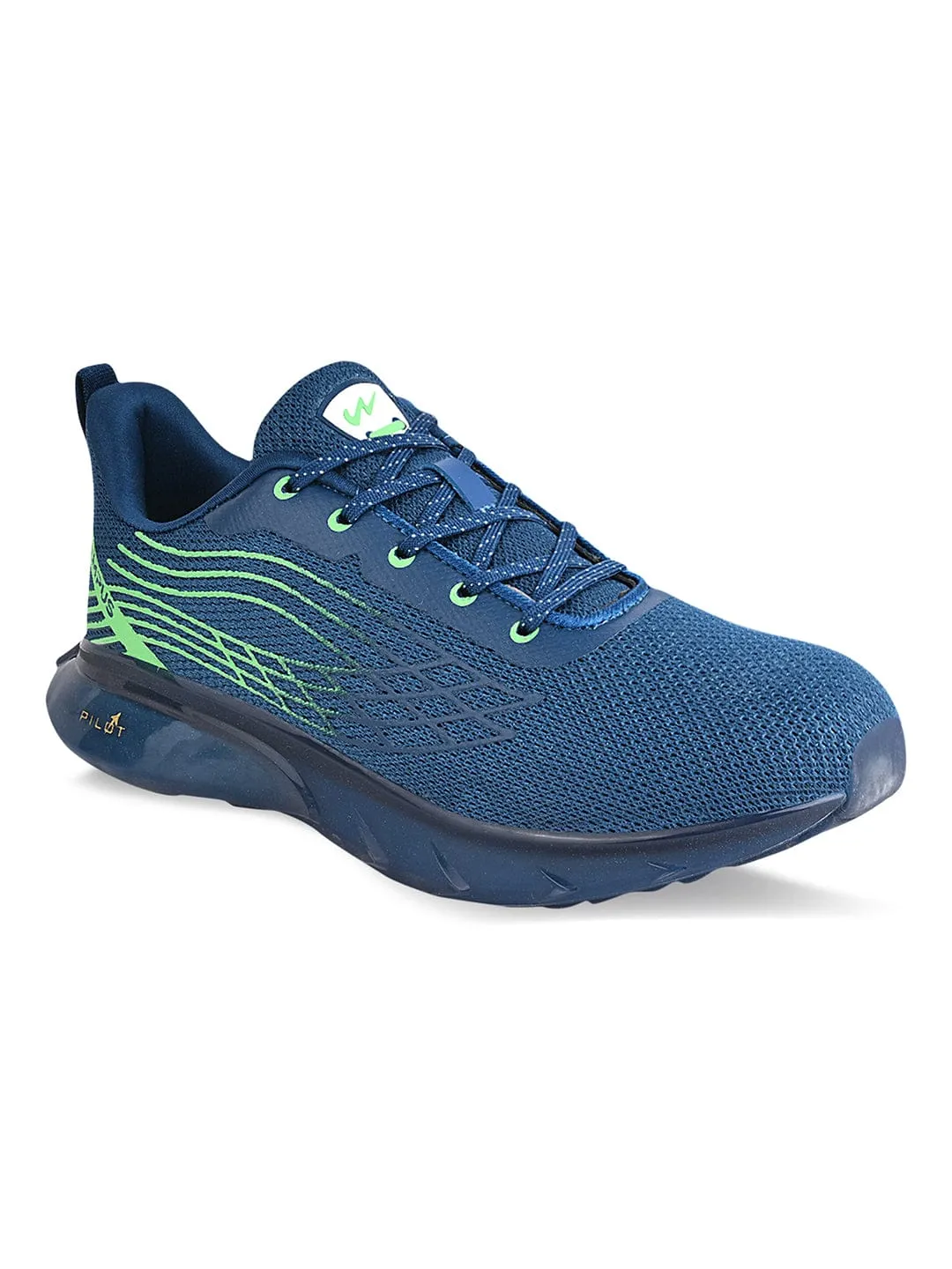 KIZER Blue Men's Sports Shoes sold by Campus Shoes product image thumbnail 2
