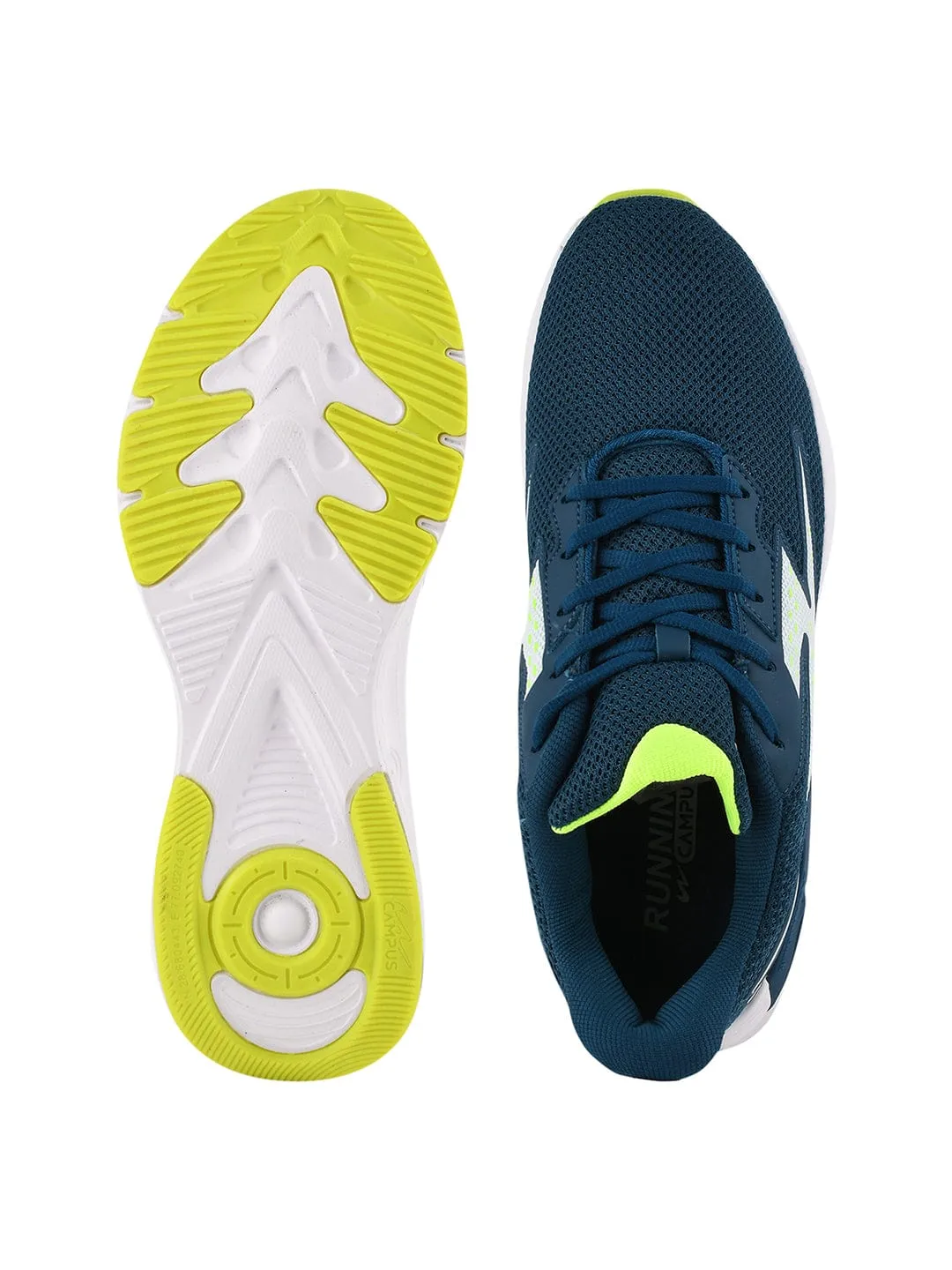 MOXIE Blue Men's Running Shoes sold by Campus Shoes product image thumbnail 4