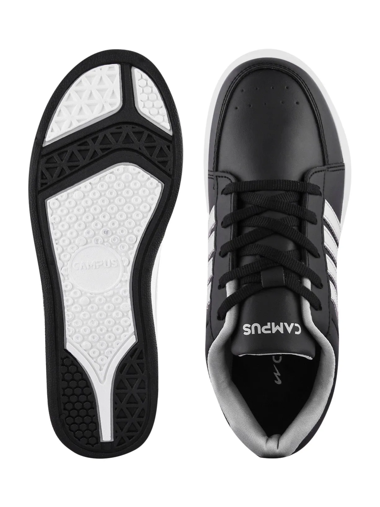 OG-D2 Black Men's Sneakers sold by Campus Shoes product image thumbnail 5