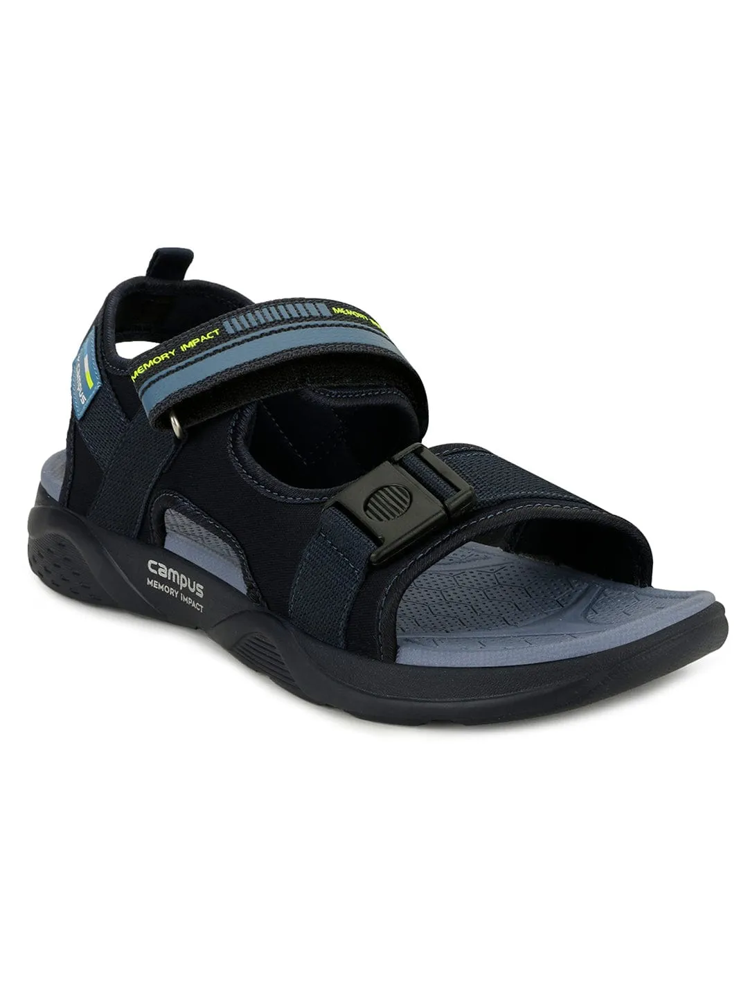 SD-064 Navy Men's Sandals sold by Campus Shoes product image thumbnail 2