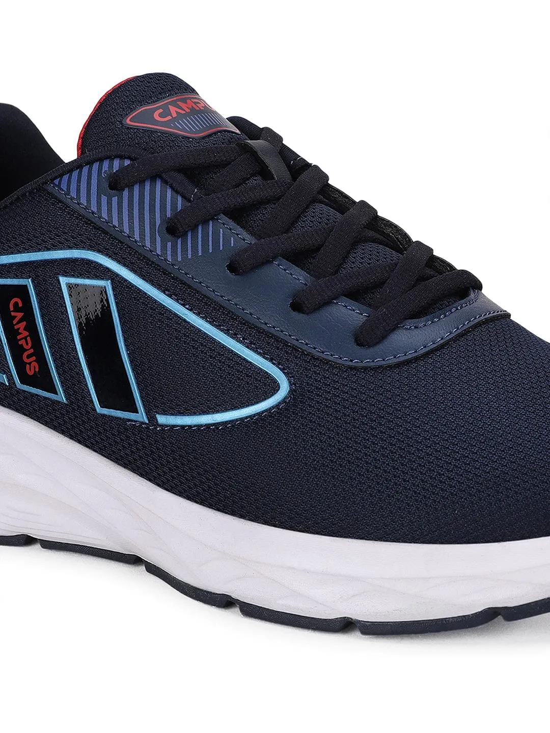LUCIUS Navy Men's Running Shoes sold by Campus Shoes product image thumbnail 5
