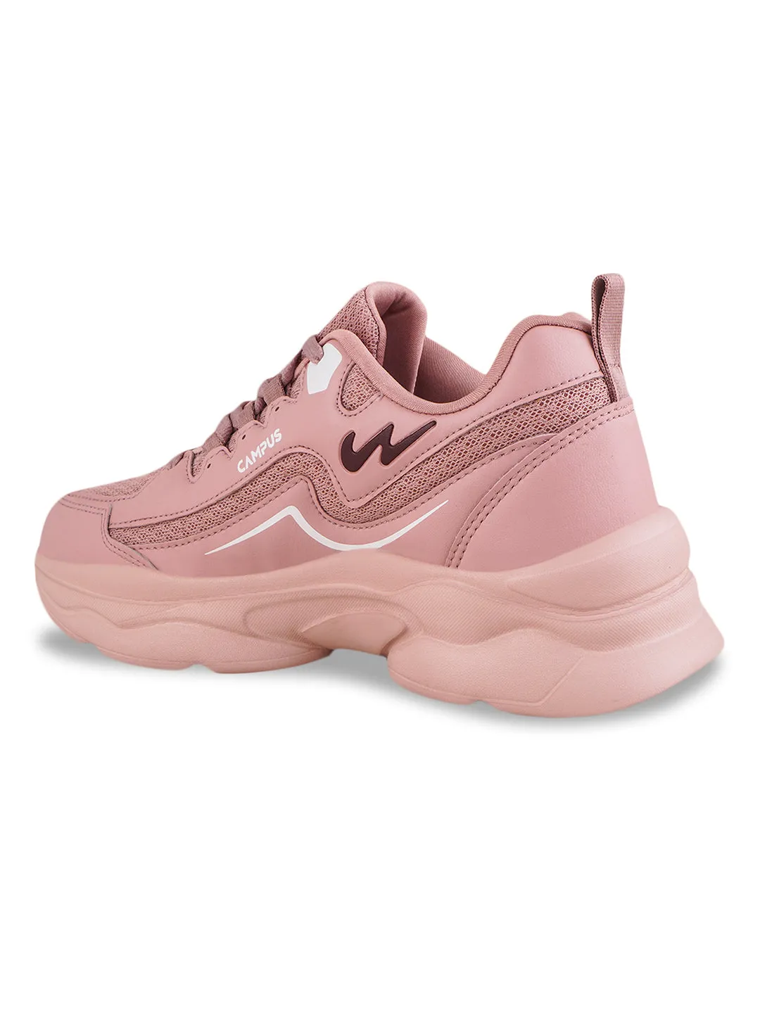 BUTTER Peach Women's Sneakers sold by Campus Shoes product image thumbnail 3