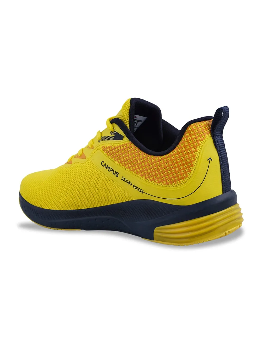 FANSHOE-1 Yellow Men's Running Shoes sold by Campus Shoes product image thumbnail 3