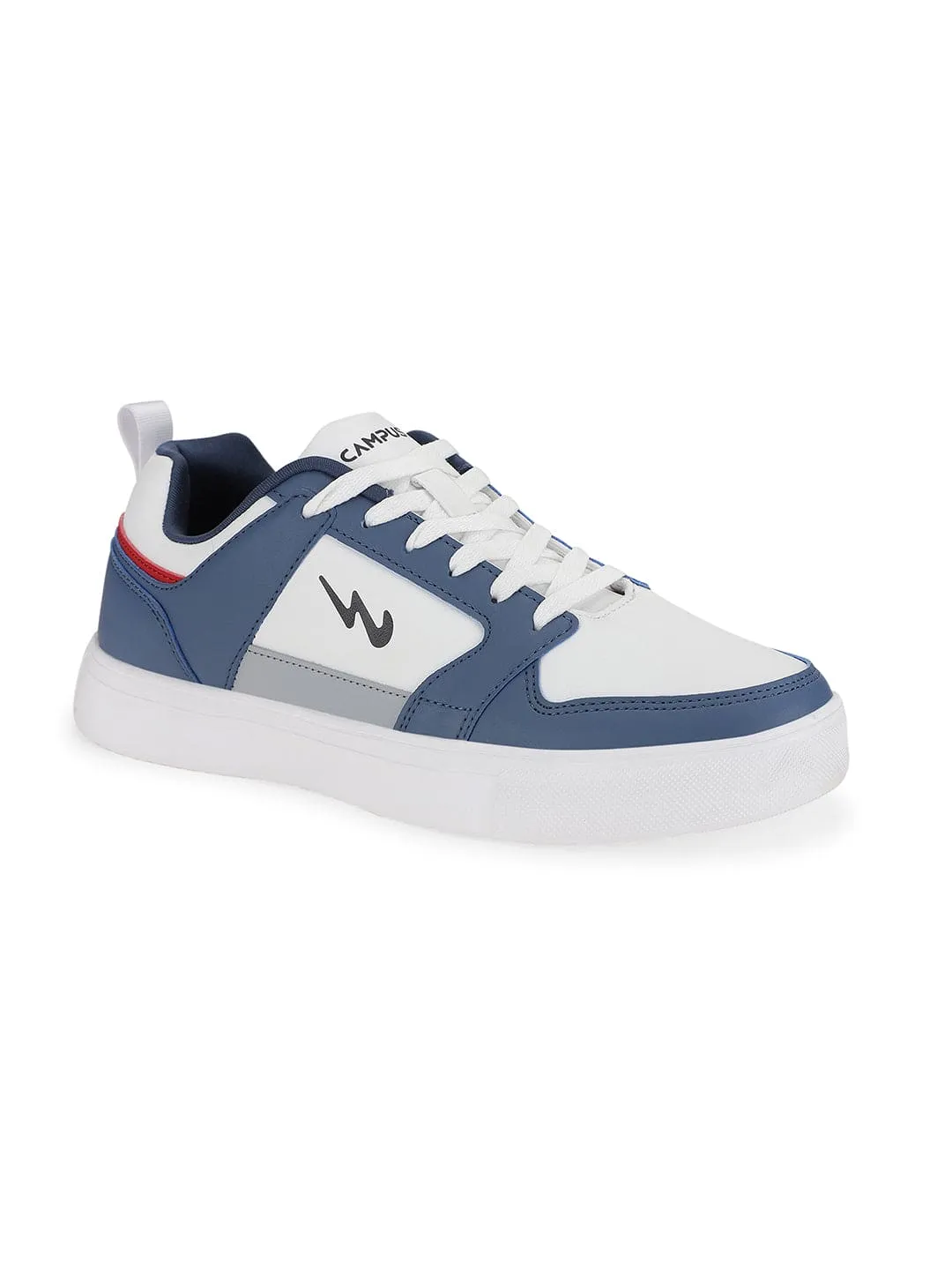 CHOCK White Men's Sneakers sold by Campus Shoes product image thumbnail 2
