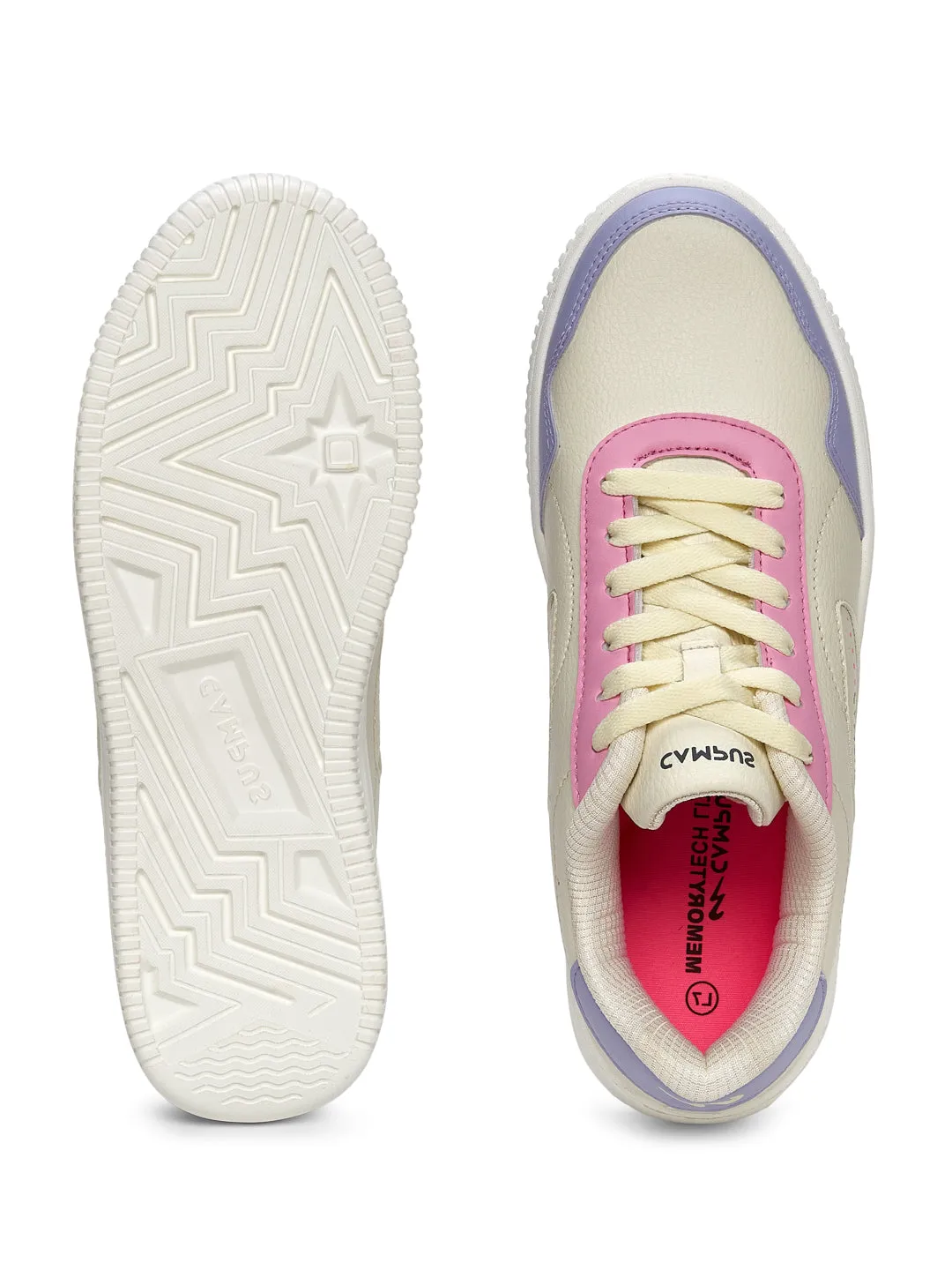 OGL-09 White Women's Sneakers sold by Campus Shoes product image thumbnail 4