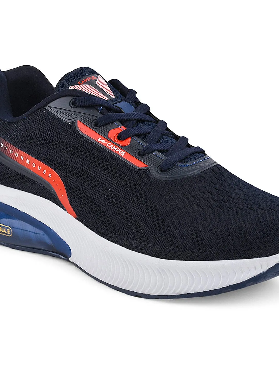 BOUNDARY Navy Men's Running Shoes sold by Campus Shoes product image thumbnail 5