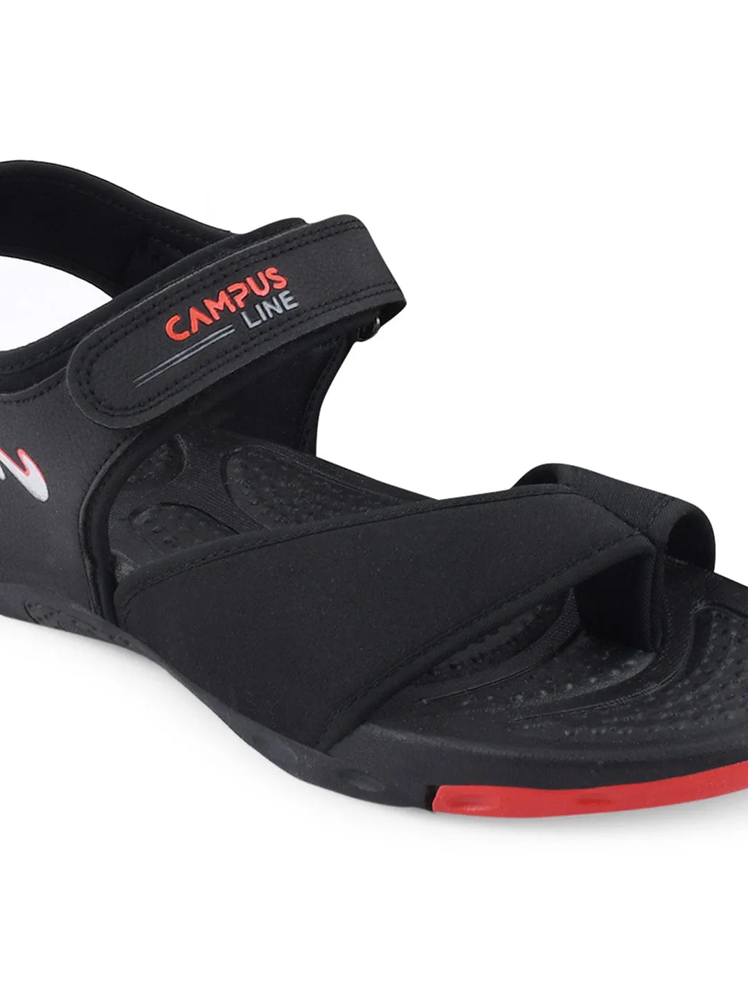 GC-2306 Black Men's Sandals sold by Campus Shoes product image thumbnail 5