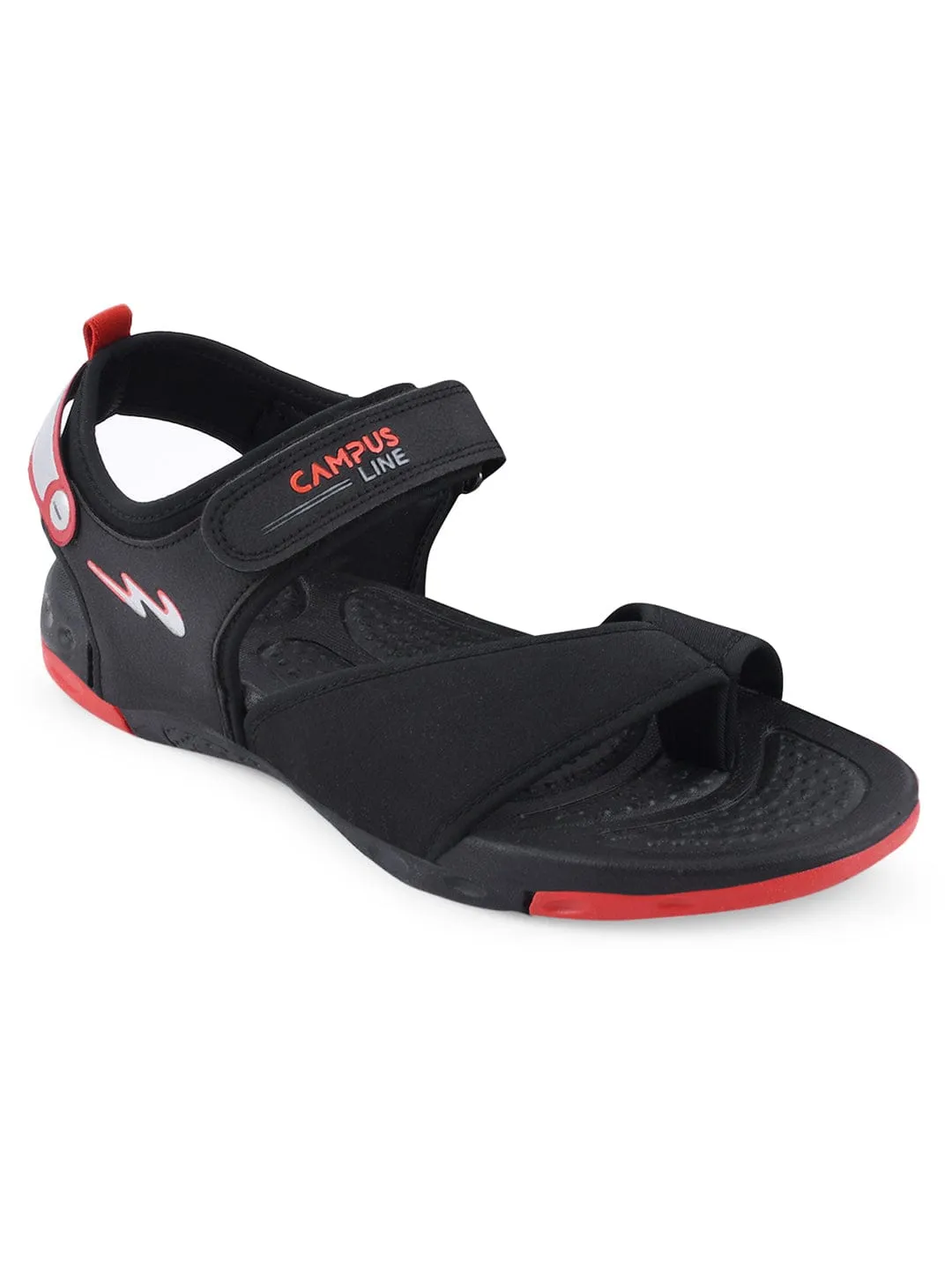GC-2306 Black Men's Sandals sold by Campus Shoes product image thumbnail 2