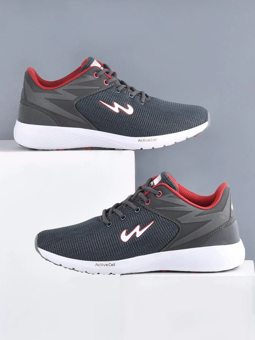 ROYCE-2 Grey Men's Running Shoes sold by Campus Shoes product image thumbnail 5