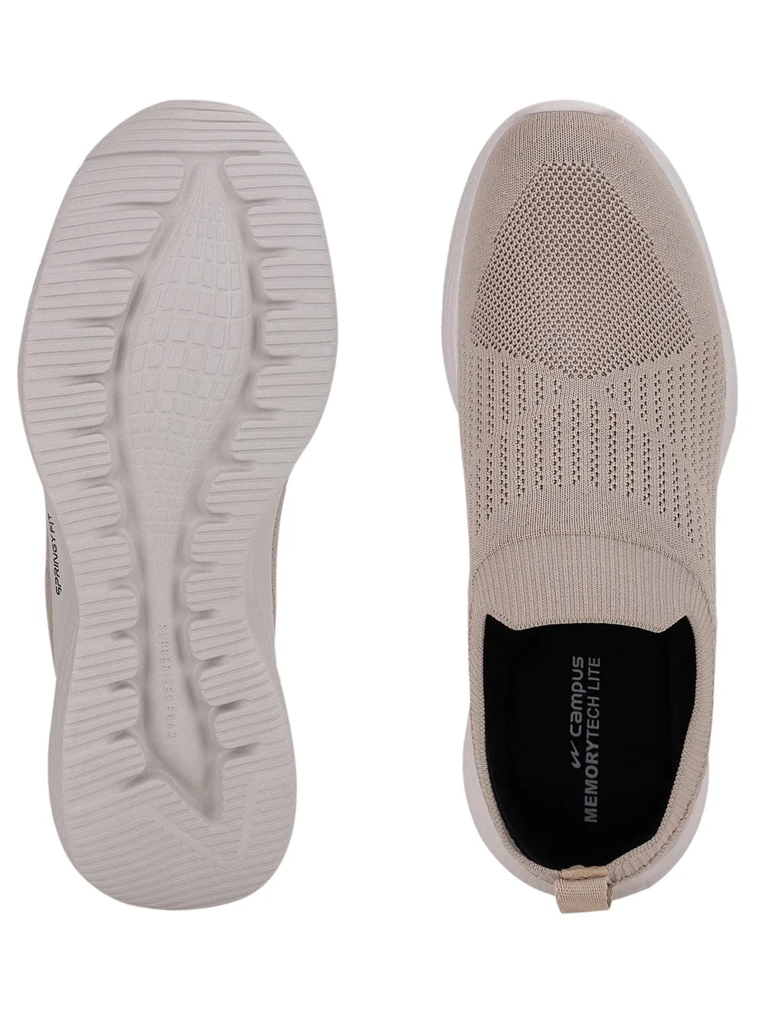 BOOMER N Beige Men's Walking Shoes sold by Campus Shoes product image thumbnail 4