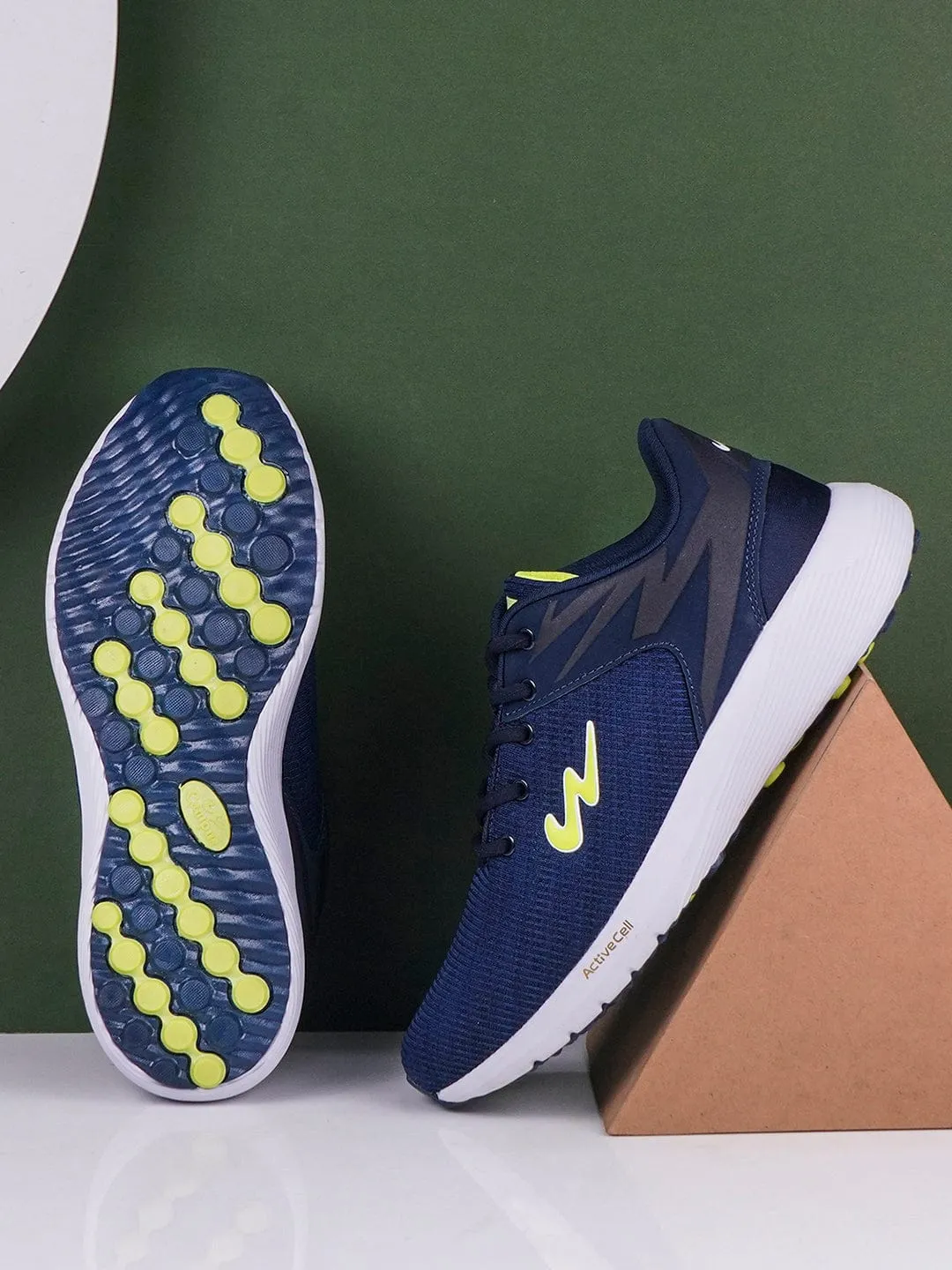 ROYCE-2 Blue Men's Running Shoes sold by Campus Shoes product image thumbnail 5