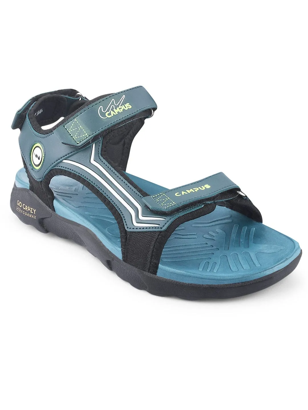 CAMP DRAG Grey Men's Sandals sold by Campus Shoes product image thumbnail 2