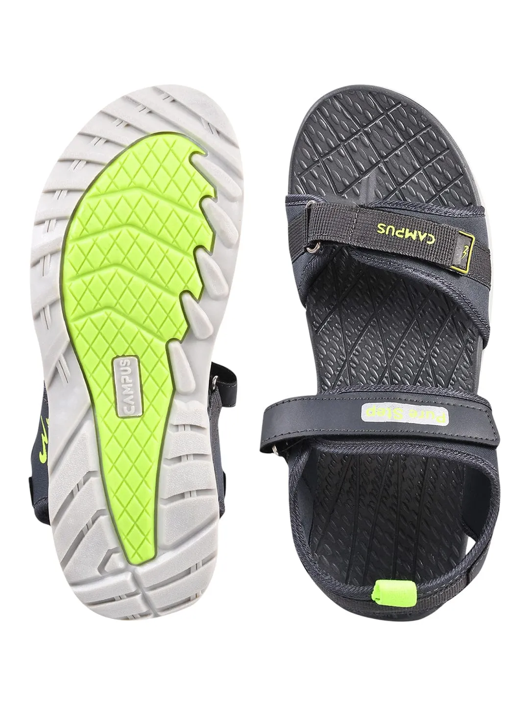 GC-22107 Grey Men's Sandals sold by Campus Shoes product image thumbnail 4