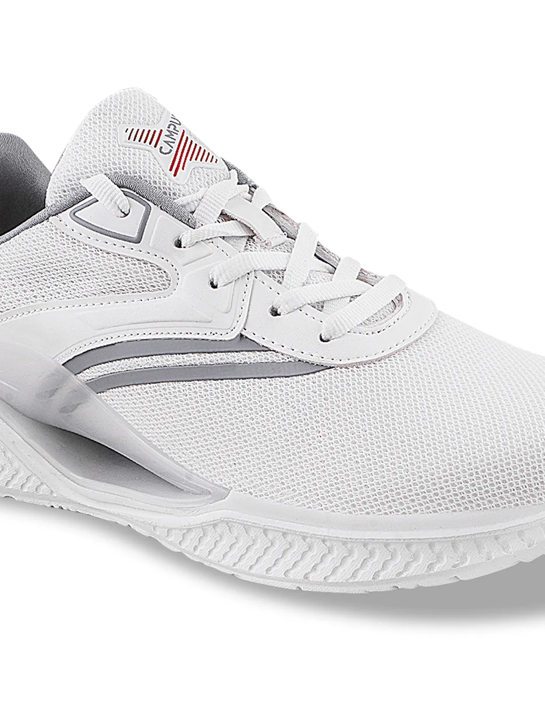 WONG White Men's Sports Shoes sold by Campus Shoes product image thumbnail 4