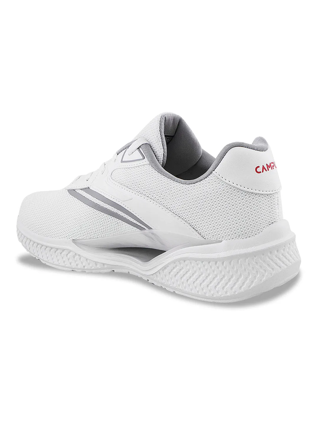 WONG White Men's Sports Shoes sold by Campus Shoes product image thumbnail 3