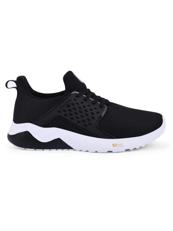 CAMP-ACHIEVER Black Men's Running Shoes sold by Campus Shoes
