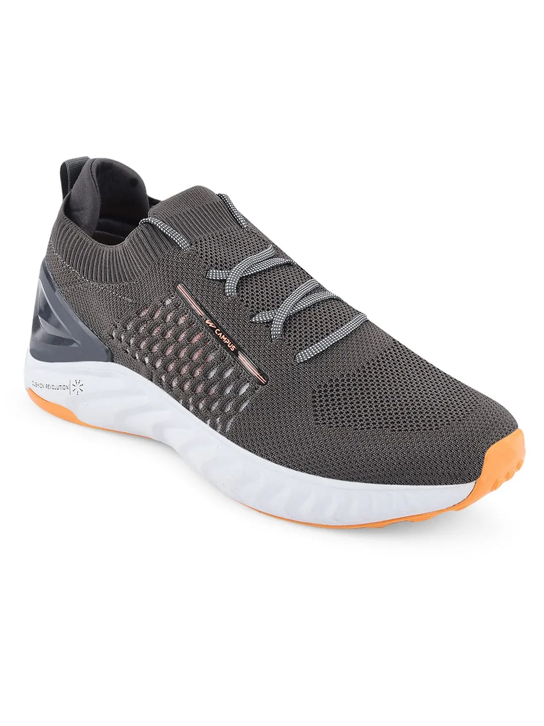 STREET-RUN Grey Men's Running Shoes sold by Campus Shoes product image thumbnail 2