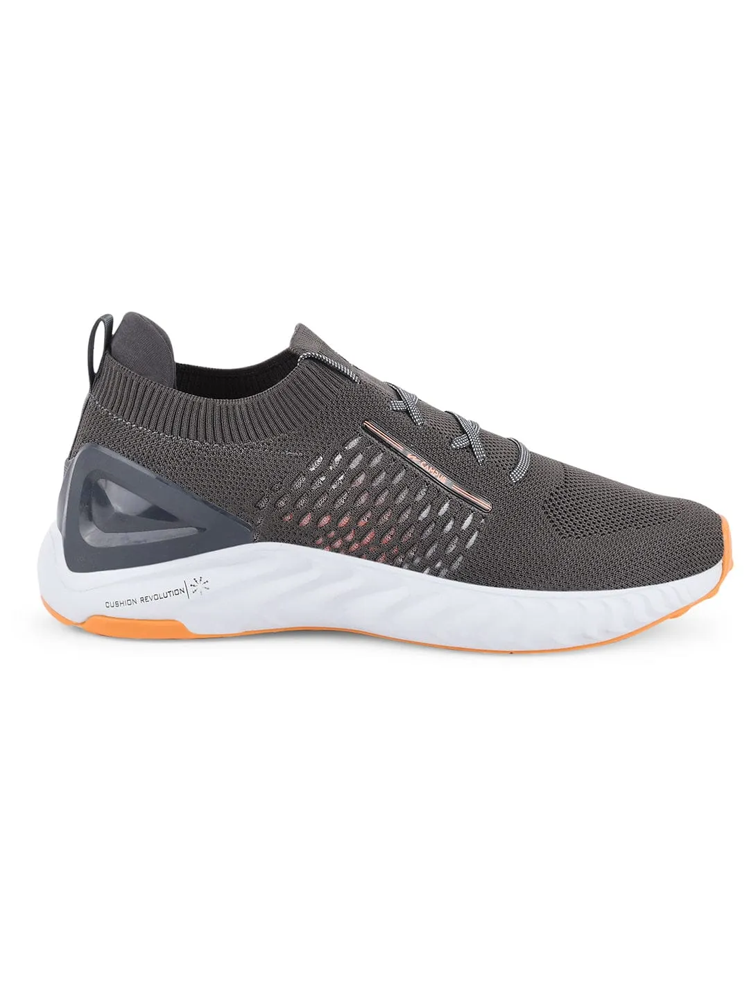 STREET-RUN Grey Men's Running Shoes sold by Campus Shoes