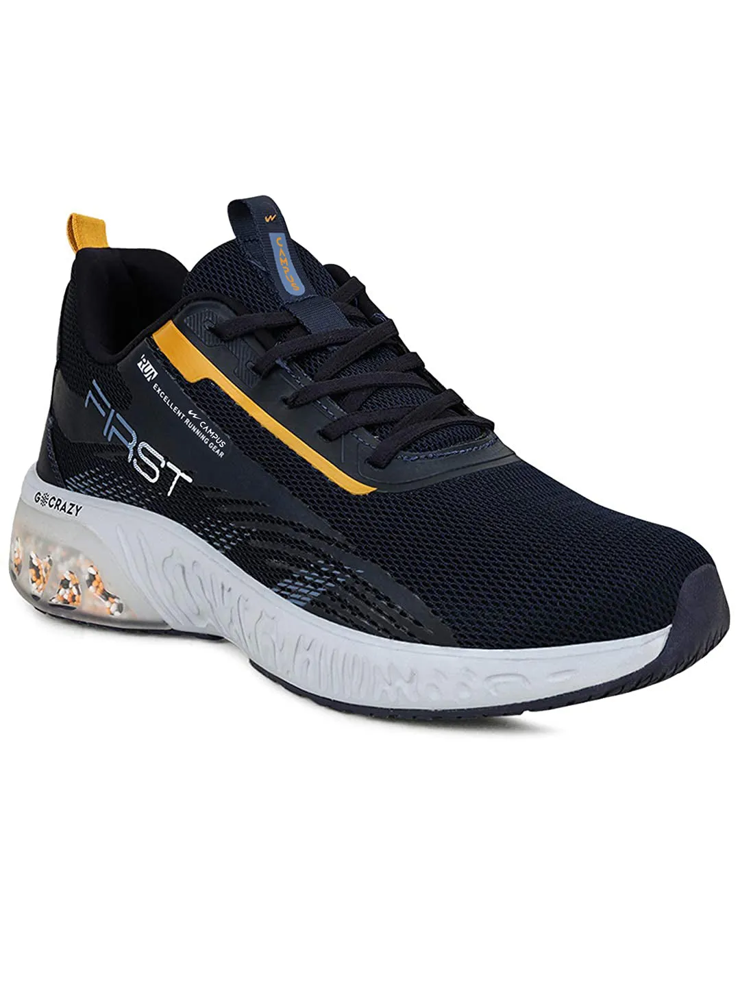 FIRST Navy Men's Running Shoes sold by Campus Shoes product image thumbnail 2