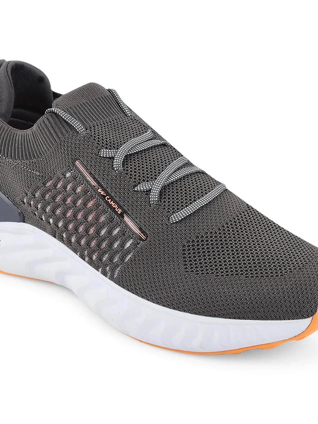 STREET-RUN Grey Men's Running Shoes sold by Campus Shoes product image thumbnail 5