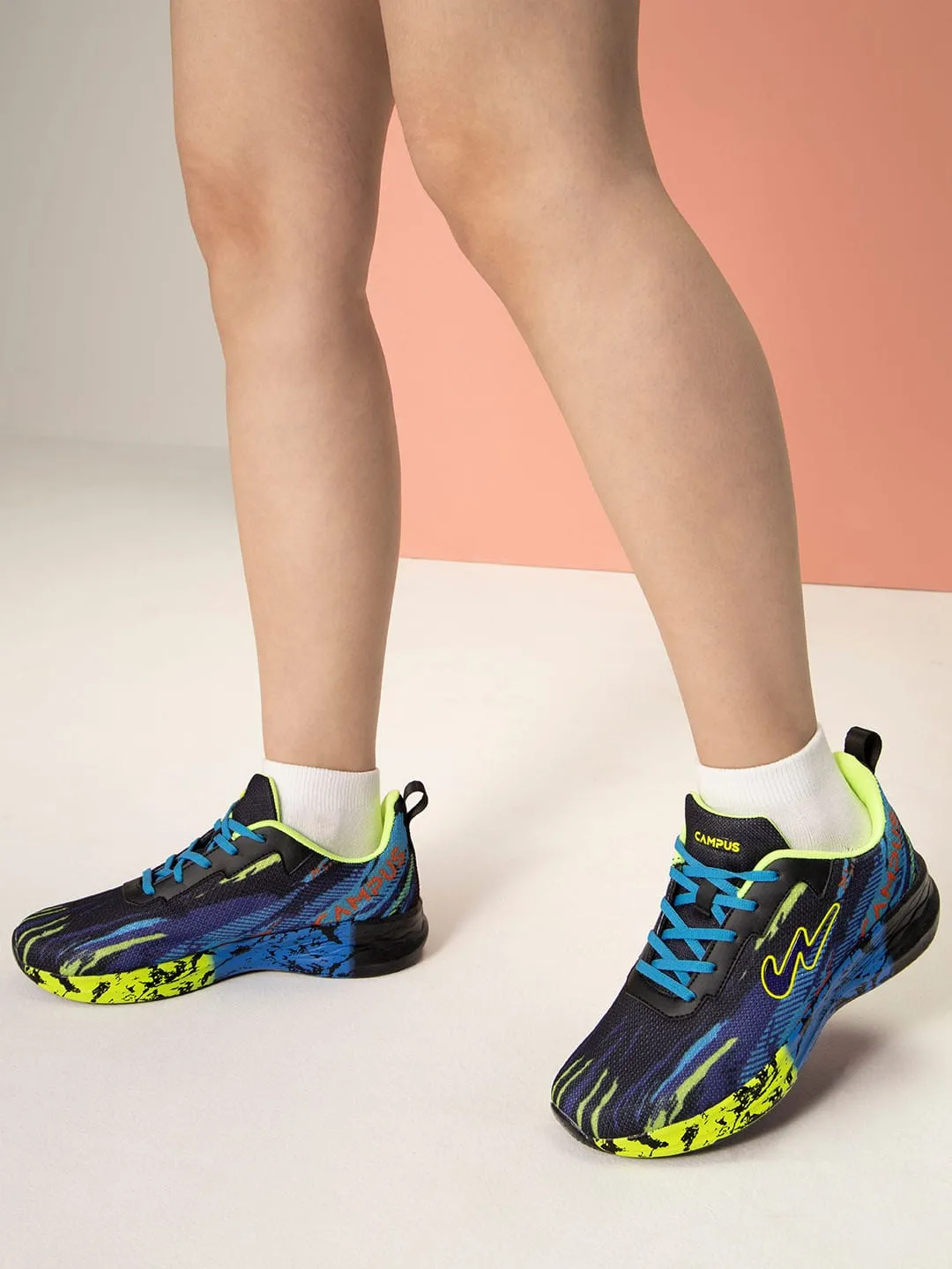 CAMP SHIMMER Black Women's Running Shoes sold by Campus Shoes product image thumbnail 5