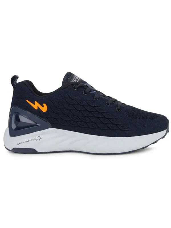 MASTER Navy Men's Running Shoes sold by Campus Shoes