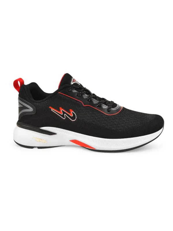 STARLIGHT Black Men's Running Shoes sold by Campus Shoes