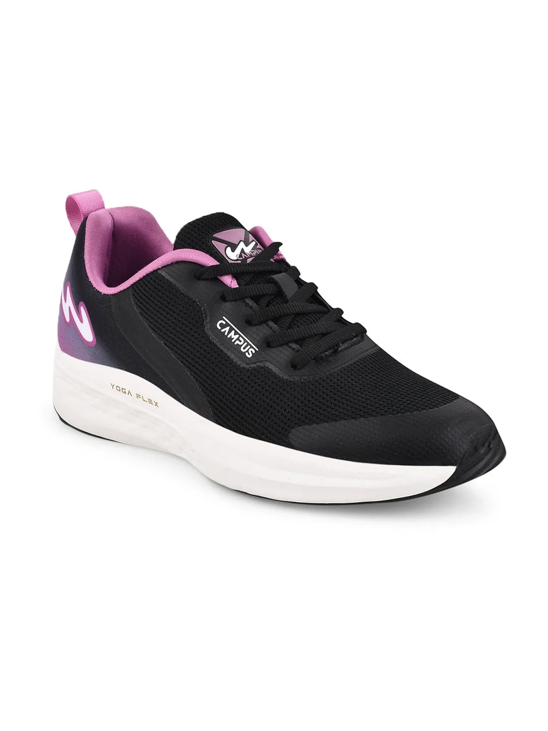 NINO Black Women's Running Shoes sold by Campus Shoes product image thumbnail 2