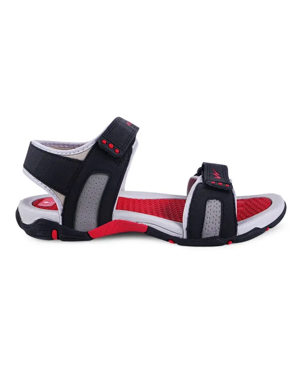 XPERIA-2 Black Men's Sandals sold by Campus Shoes