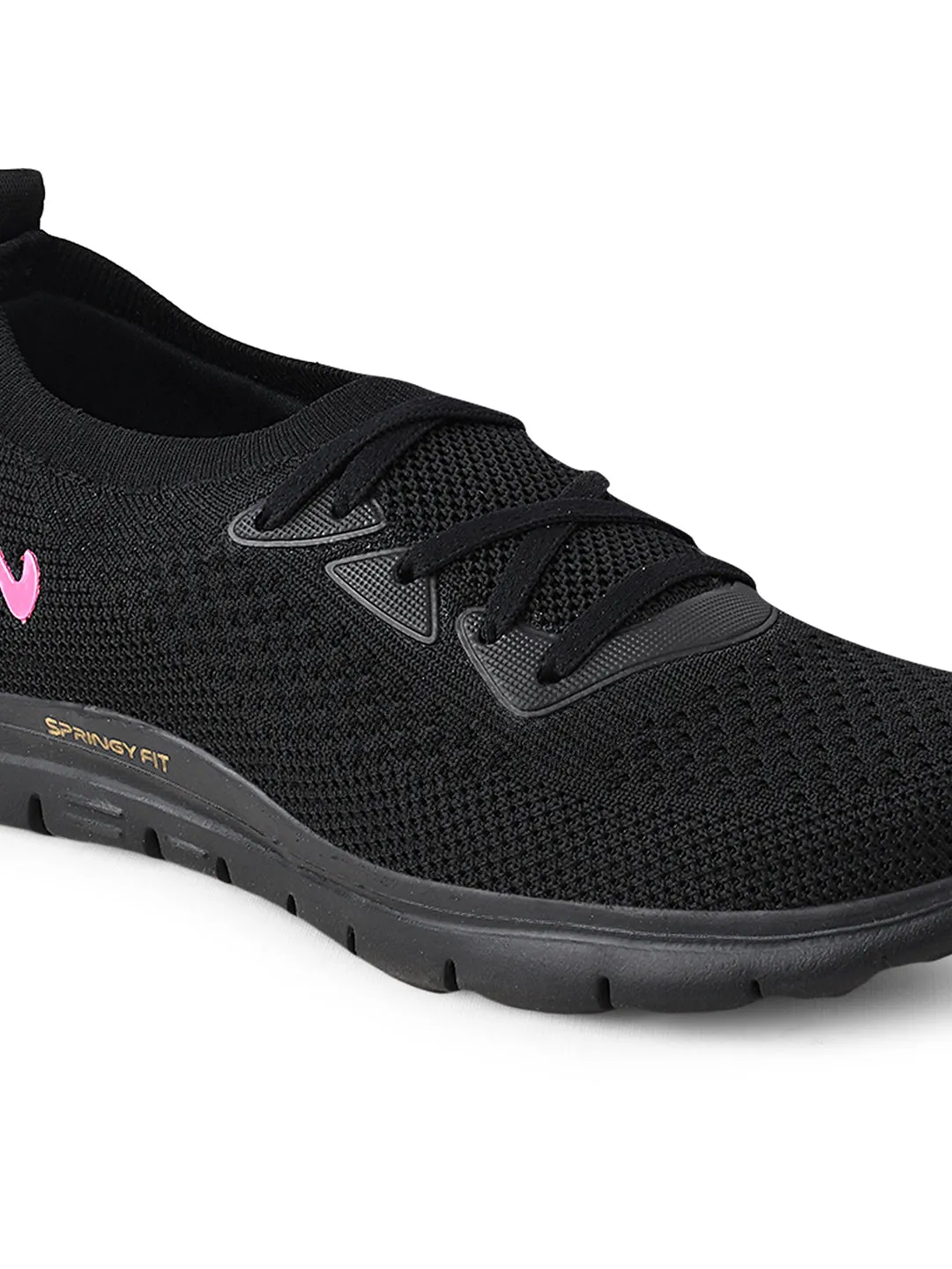 JELLY PRO Black Women's Running Shoes sold by Campus Shoes product image thumbnail 4