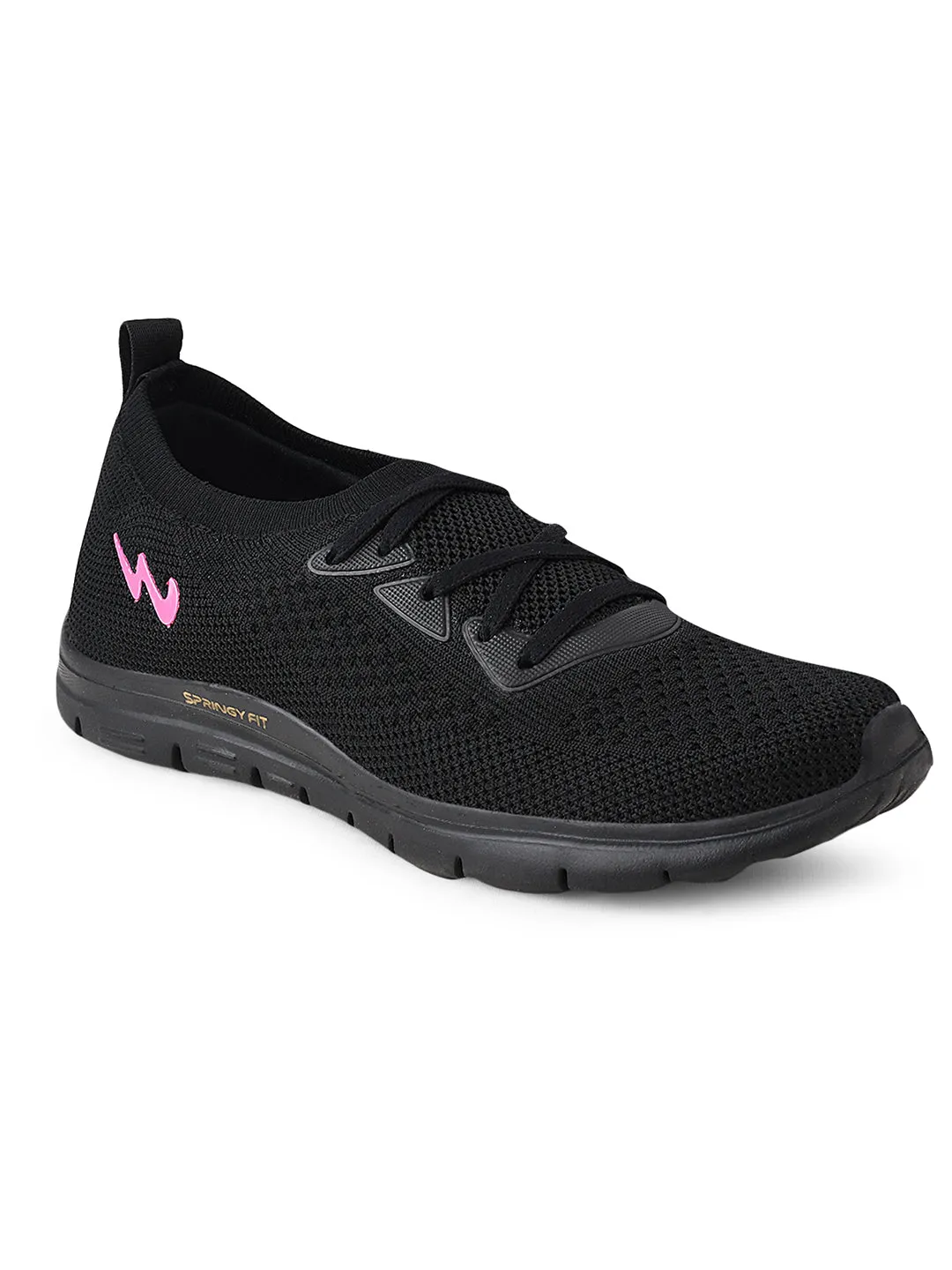 JELLY PRO Black Women's Running Shoes sold by Campus Shoes product image thumbnail 2