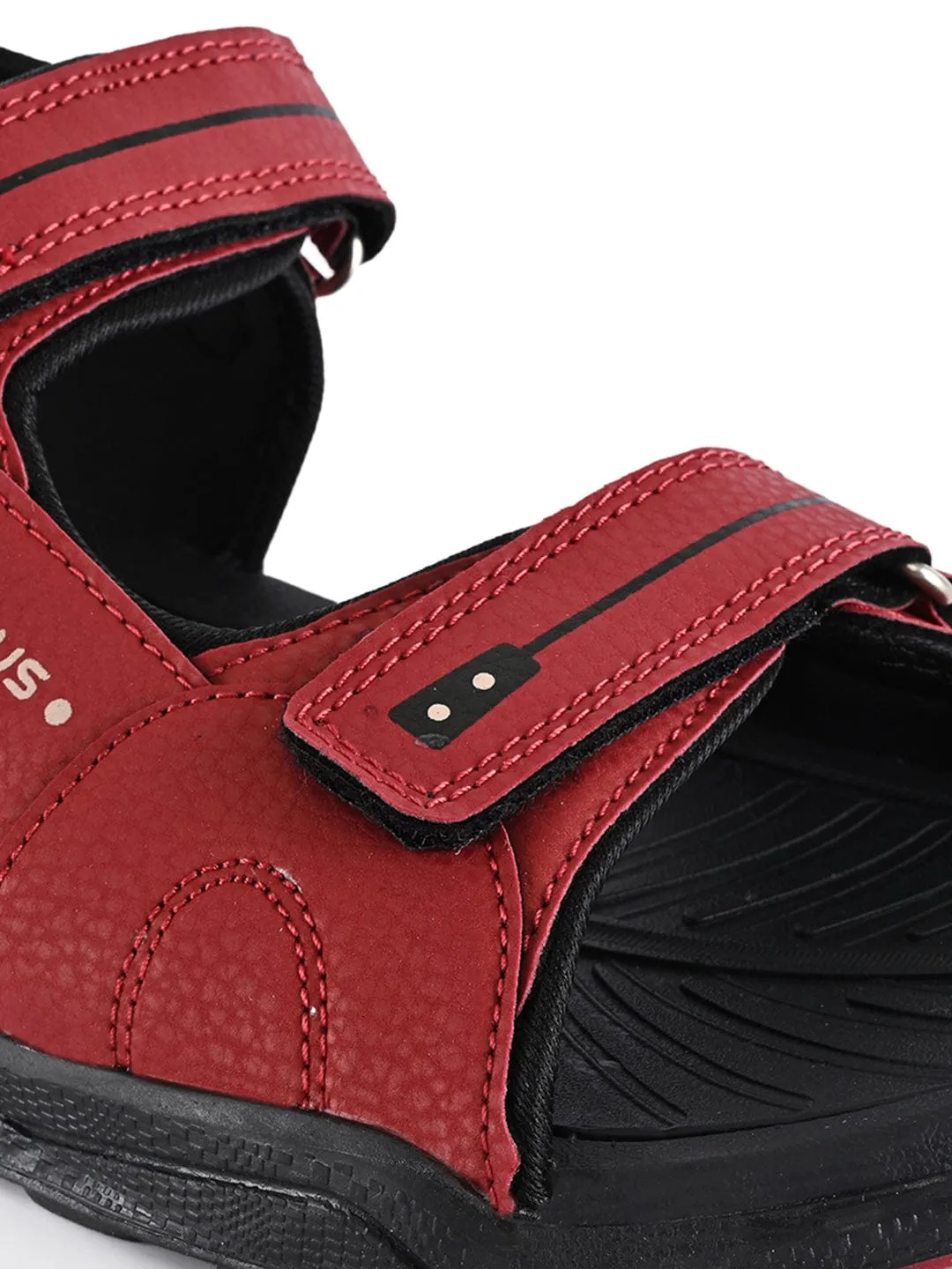 SD-055 Red Men's Sandals sold by Campus Shoes product image thumbnail 5