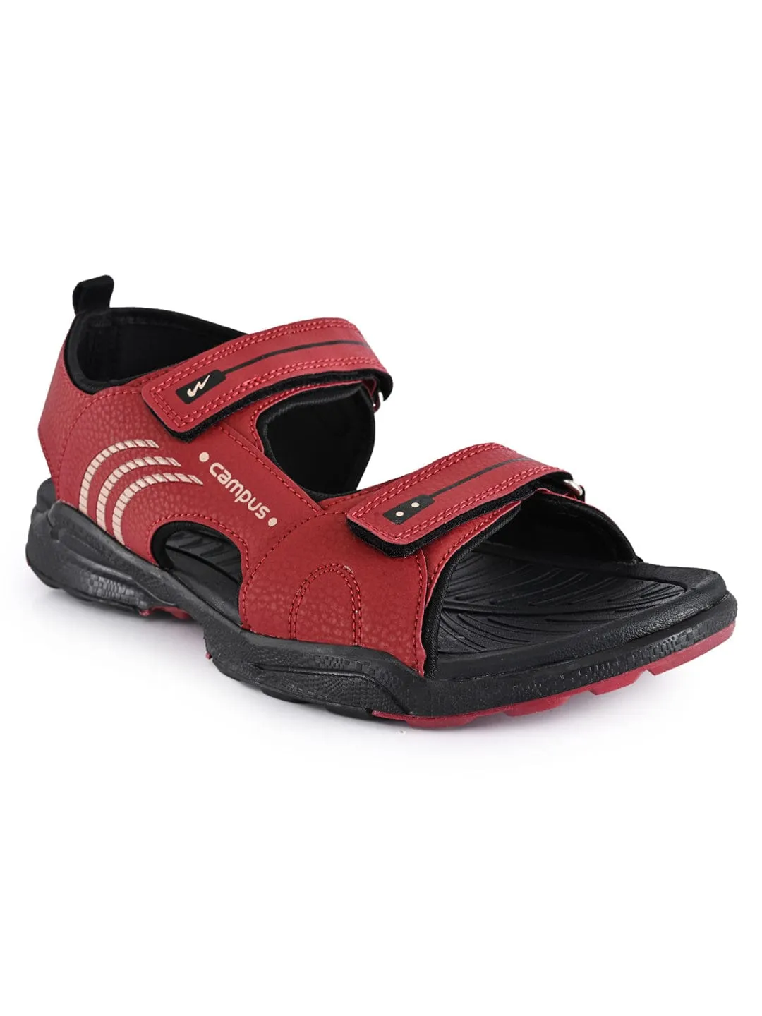 SD-055 Red Men's Sandals sold by Campus Shoes product image thumbnail 2