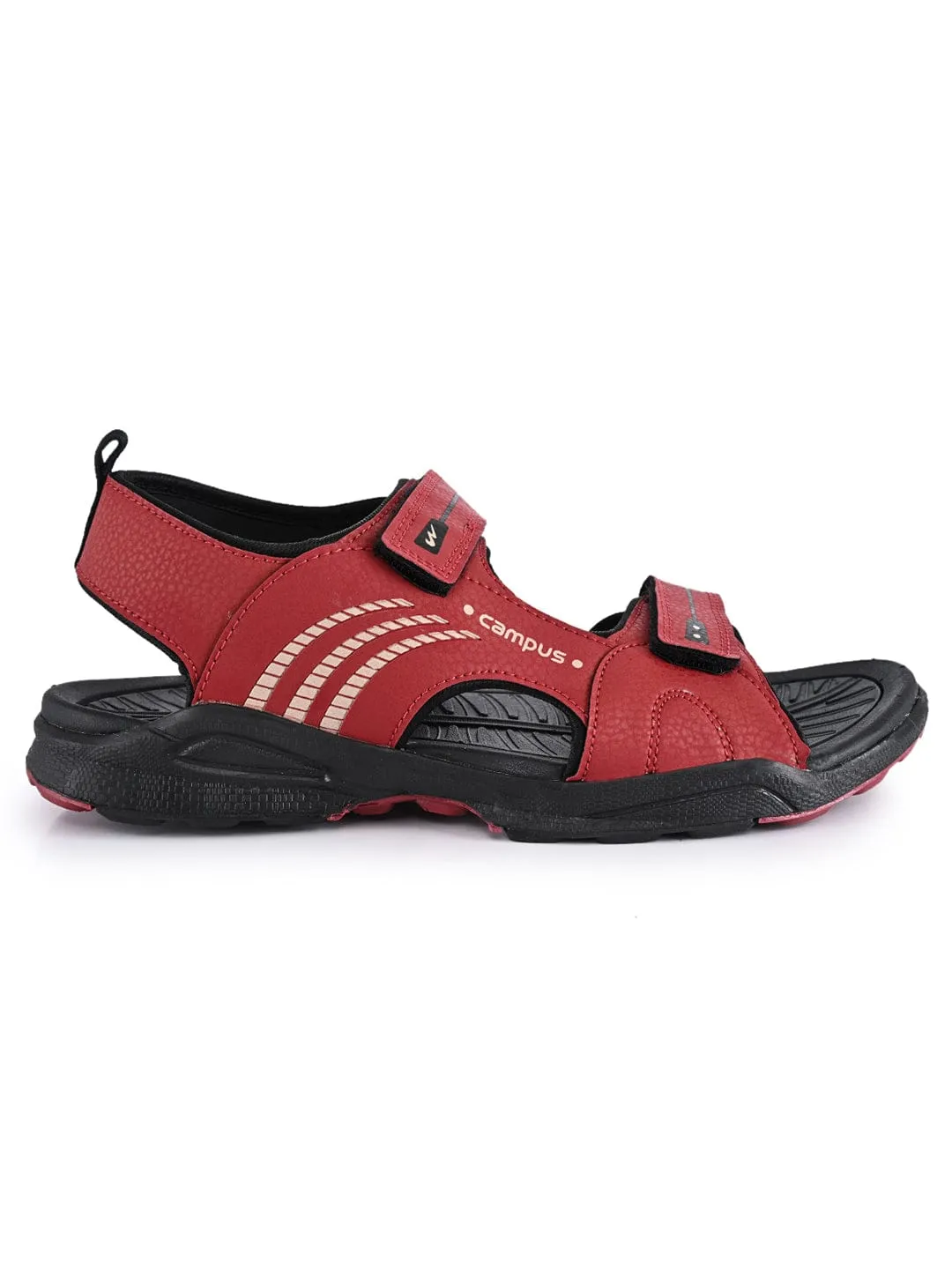 SD-055 Red Men's Sandals sold by Campus Shoes
