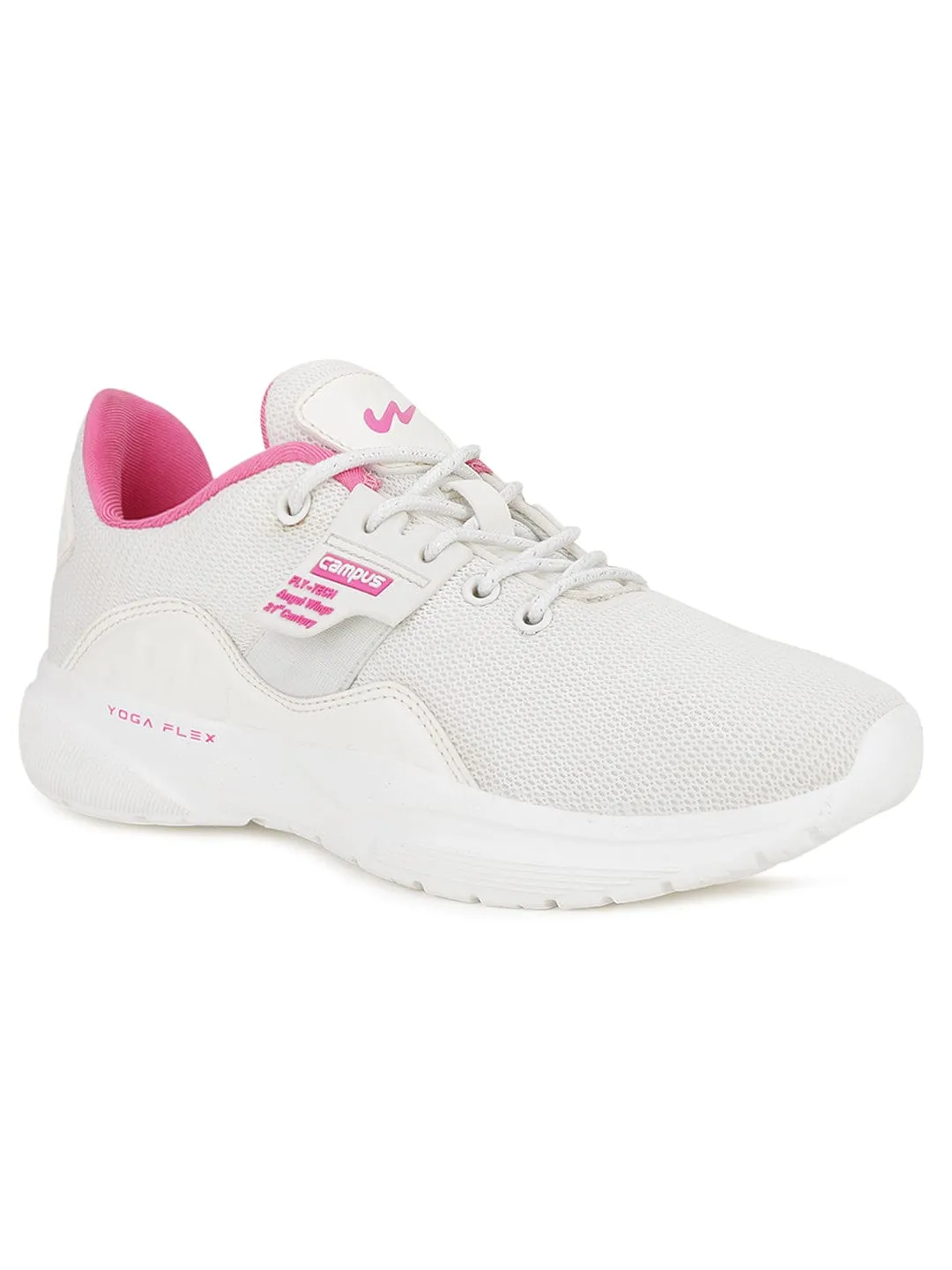 CLAIRE White Women's Running Shoes sold by Campus Shoes product image thumbnail 2