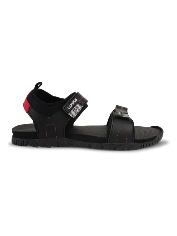 GC-22124 Black Men's Sandals sold by Campus Shoes