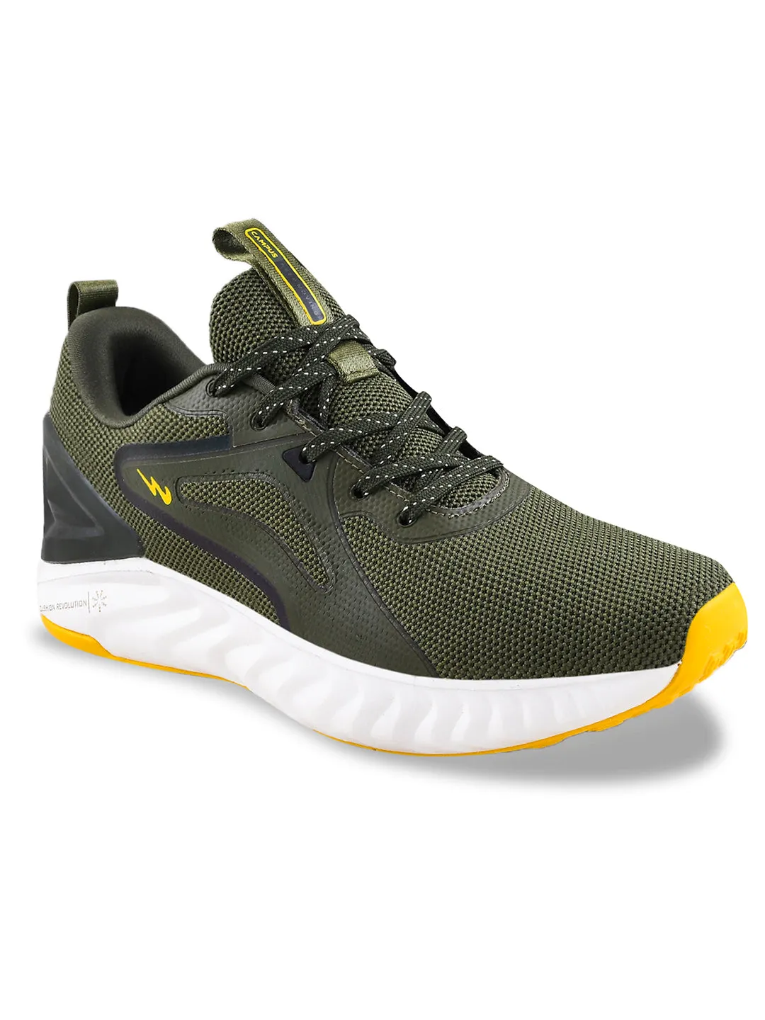 CAMP-DICE Olive Men's Running Shoes sold by Campus Shoes product image thumbnail 2
