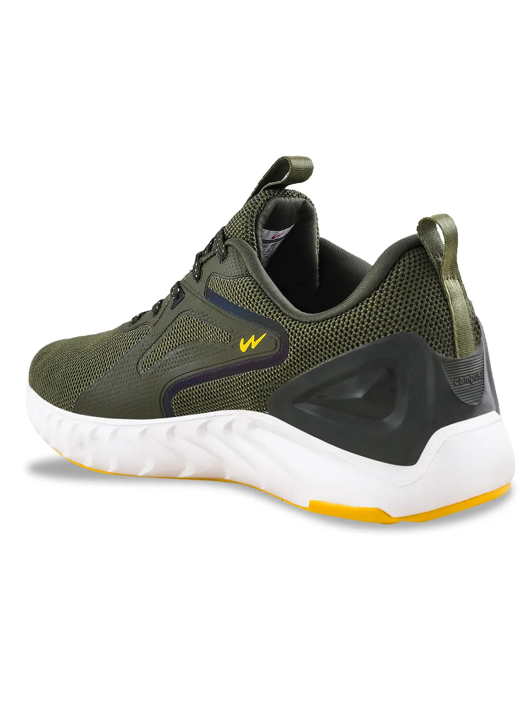 CAMP-DICE Olive Men's Running Shoes sold by Campus Shoes product image thumbnail 3