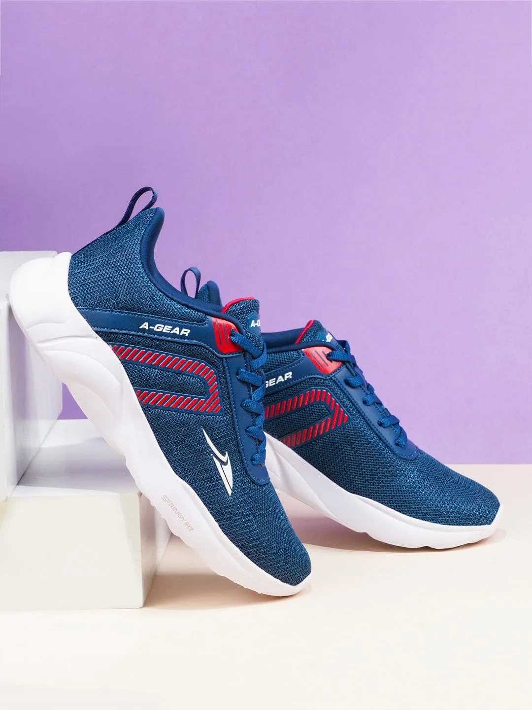 AGR-007 Blue Men's Sports Shoes sold by Campus Shoes product image thumbnail 5