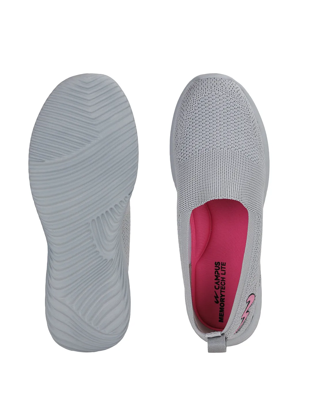 BOARD Grey Women's Walking Shoes sold by Campus Shoes product image thumbnail 5