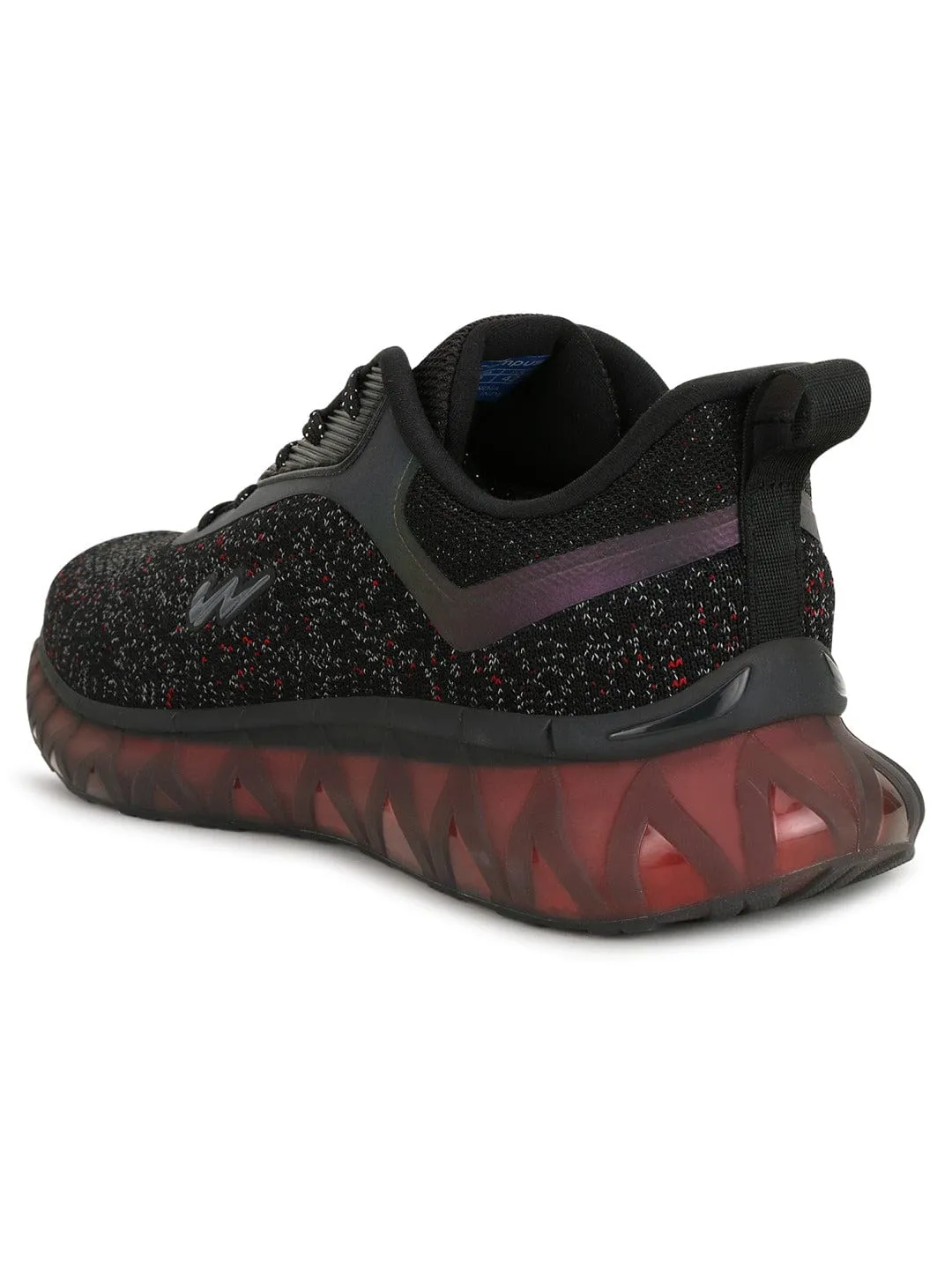 REE-FLECT N Black Men's Sneakers sold by Campus Shoes product image thumbnail 3