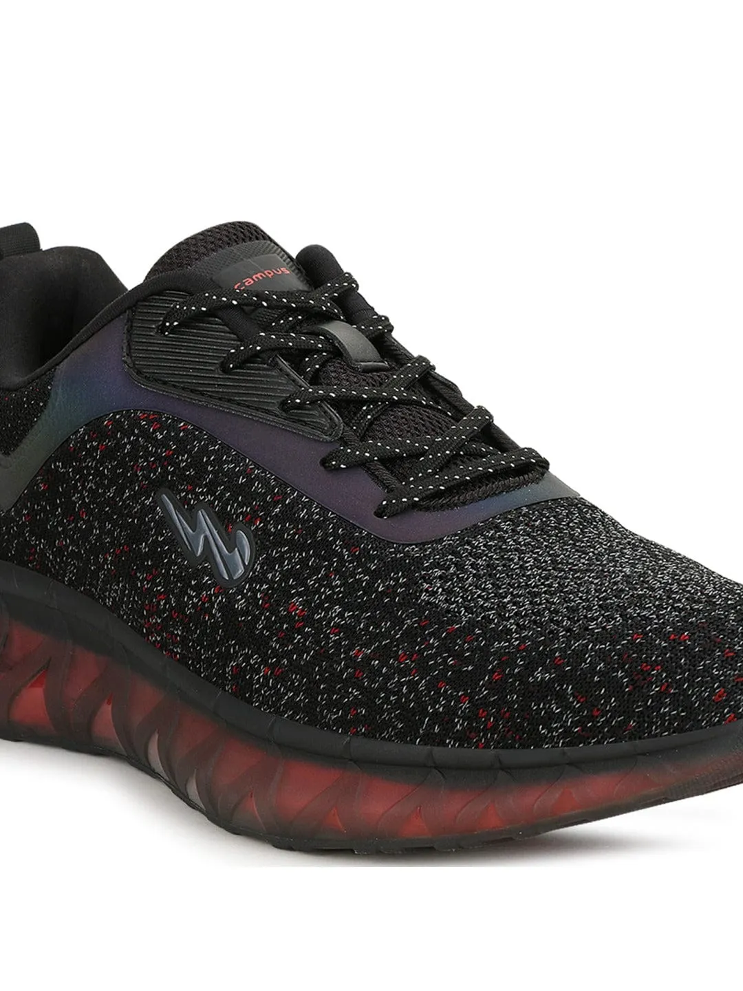 REE-FLECT N Black Men's Sneakers sold by Campus Shoes product image thumbnail 5