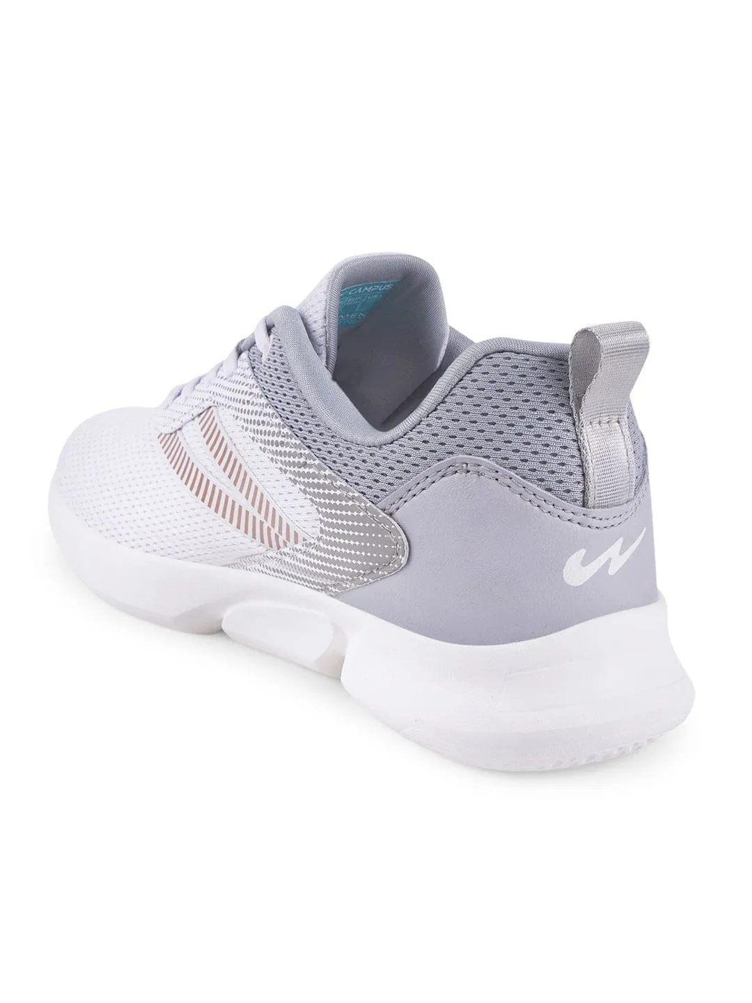 CAMP-RUBY White Women's Sneakers sold by Campus Shoes product image thumbnail 3