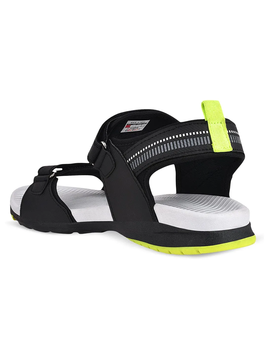 GC-2205 Black Men's Sandal sold by Campus Shoes product image thumbnail 3