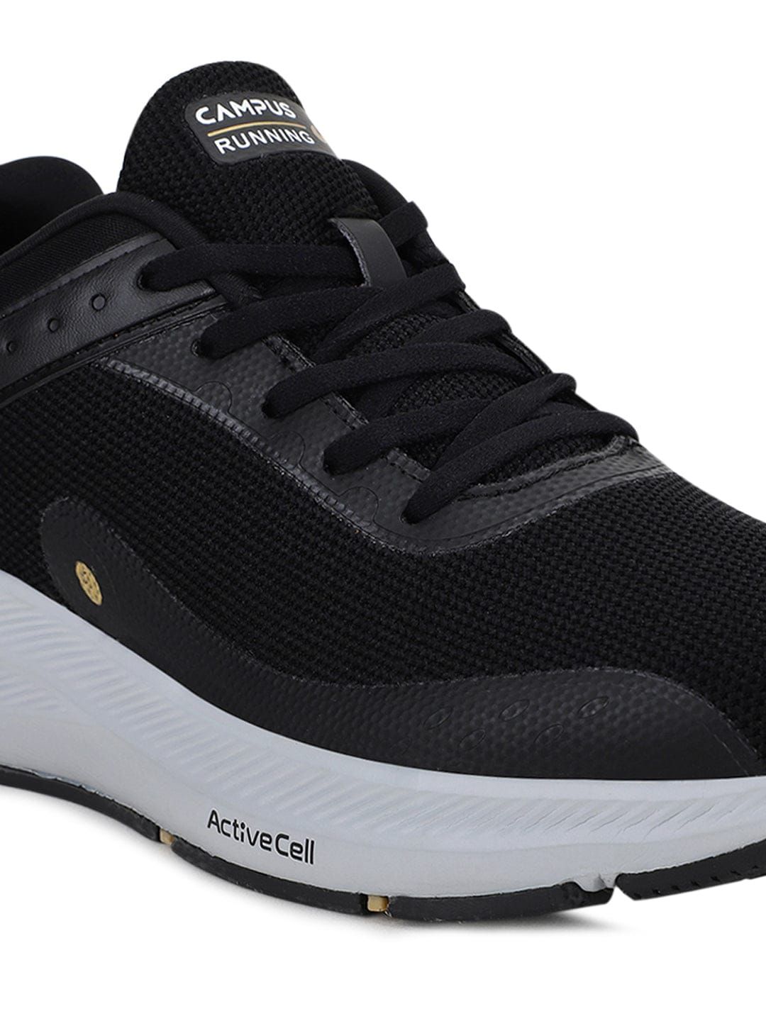 DOLLER (N) Black Men's Running Shoes sold by Campus Shoes product image thumbnail 5